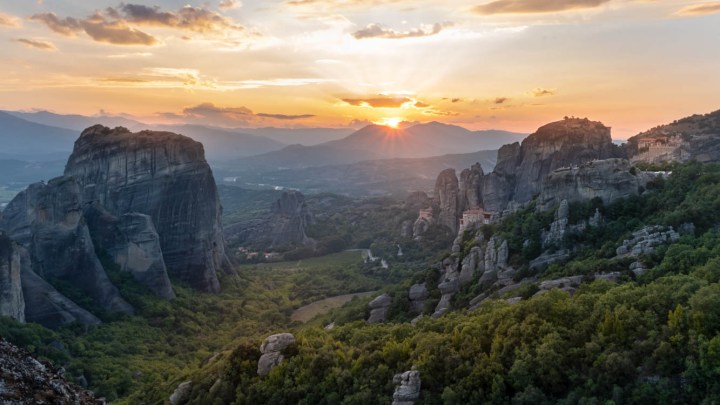 Meteora, minune a naturii si a&nbsp;arhitecturii